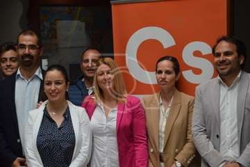 Presentación de la candidatura de CS de Telde (Foto TA)